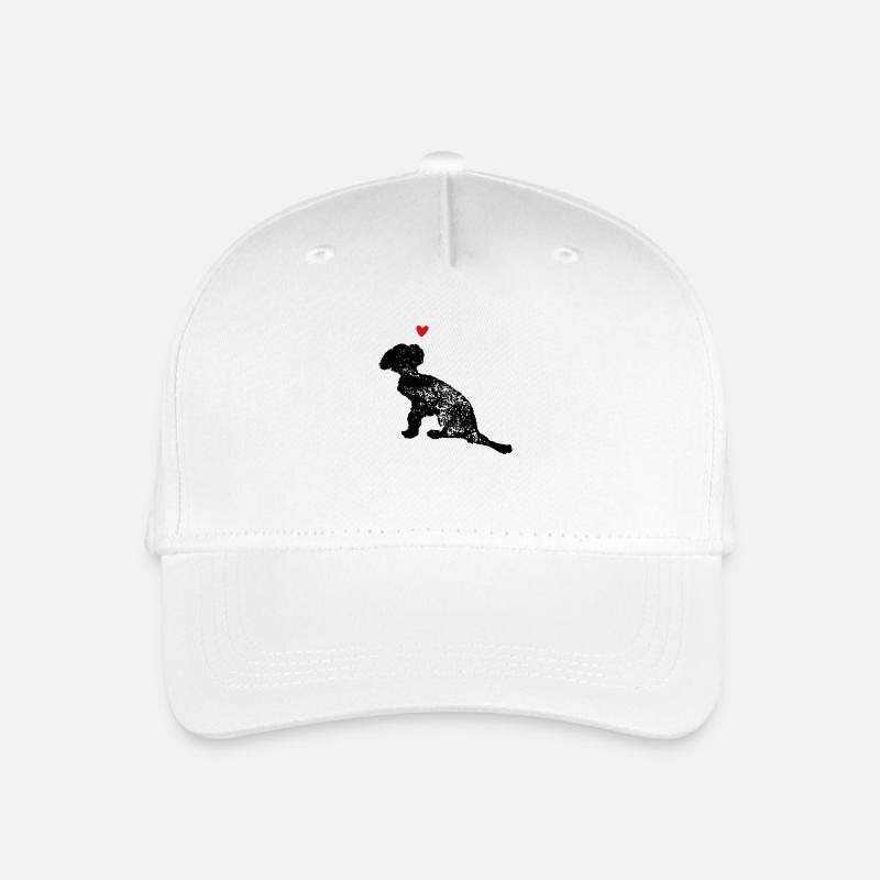 Heartbeat - Kinder Bio Basecap - Weiß