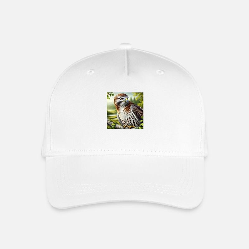 Hawk - Organic Kids’ Baseball Cap - white
