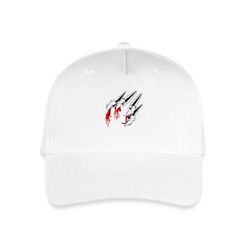 krallen 01 - Kinder Bio Basecap - Weiß - Vorne