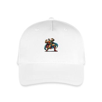Lutte - Casquette de baseball bio Enfant - blanc - Devant