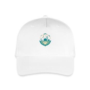 Ramadan Geschenk Eid Mubarak Islam Allah Muslim - Kinder Bio Basecap - Weiß - Vorne