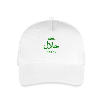 Halal - Kinder Bio Basecap - Weiß - Vorne