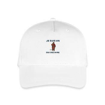 Je suis un pompier qui déchire - Casquette de baseball bio Enfant - blanc - Devant