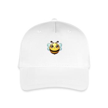 abeille - Casquette de baseball bio Enfant - blanc - Devant