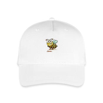 biene wespe tier - Kinder Bio Basecap - Weiß - Vorne