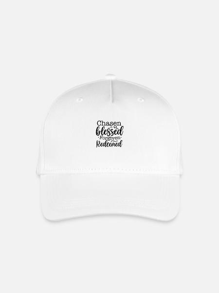 , forgiven, redeemed - Organic Kids’ Baseball Cap - white