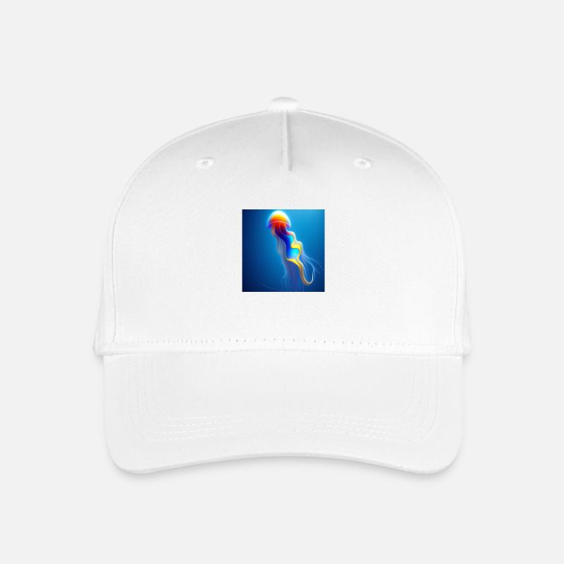 Méduse - Casquette de baseball bio Enfant - blanc