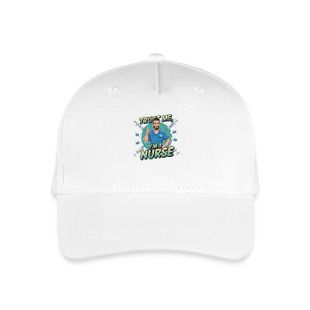 Héros infirmier - Casquette de baseball bio Enfant - blanc - Devant