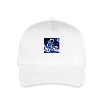 Moonwalk - Kinder Bio Basecap - Weiß - Vorne