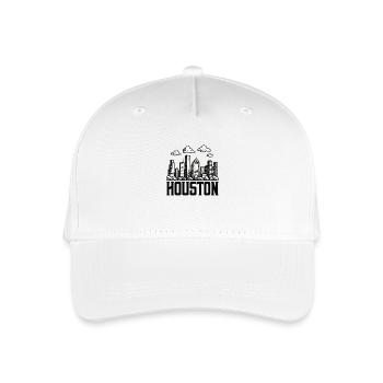 houston stadt - Kinder Bio Basecap - Weiß - Vorne