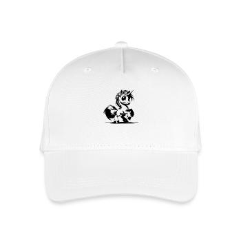 Unicorn mode on today – cuteness activated - Organic Kids’ Baseball Cap - white - Front