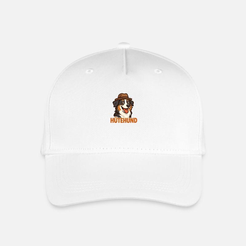 Huetehund - Kinder Bio Basecap - Weiß