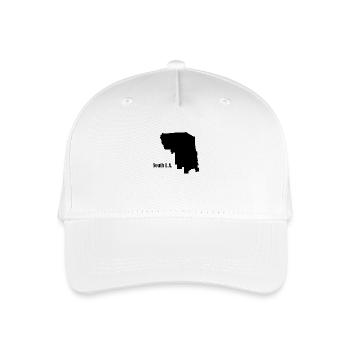 SOUTH L.A. Noir - Casquette de baseball bio Enfant - blanc - Devant