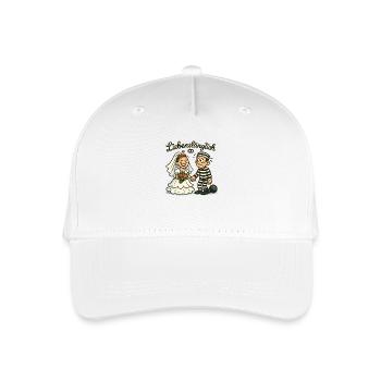 Forever Connected in Love Bonds - Cartoon - Organic Kids’ Baseball Cap - white - Front