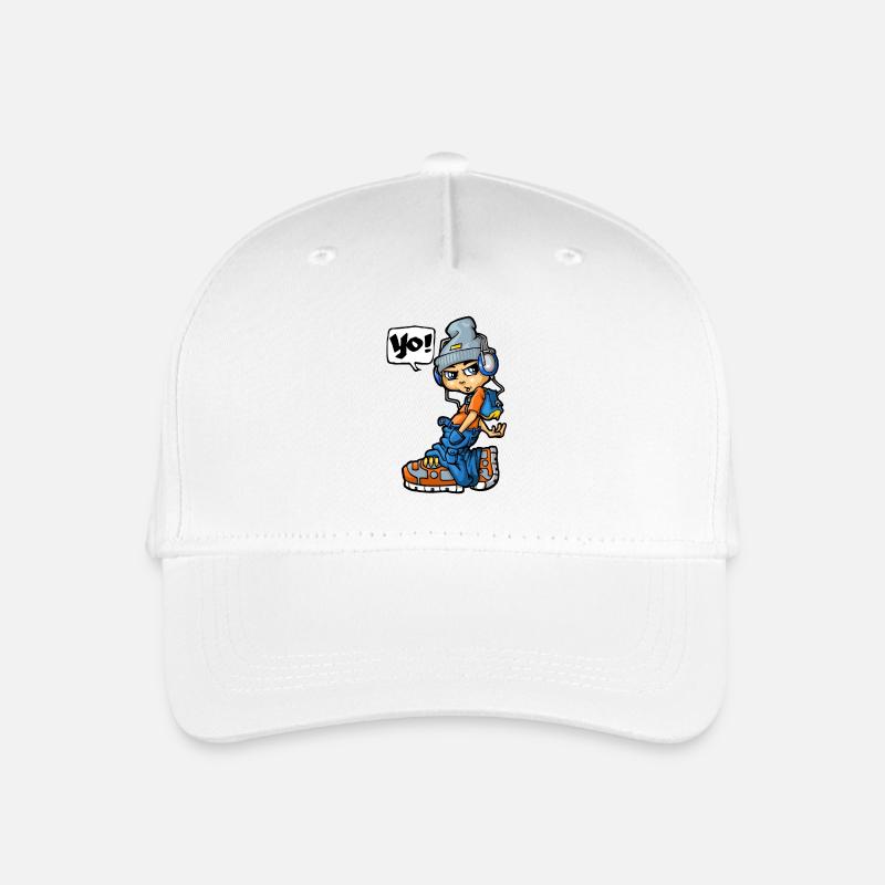 Yo - Casquette de baseball bio Enfant - blanc