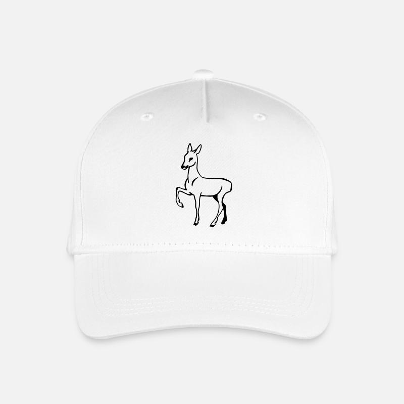 Biche - Casquette de baseball bio Enfant - blanc
