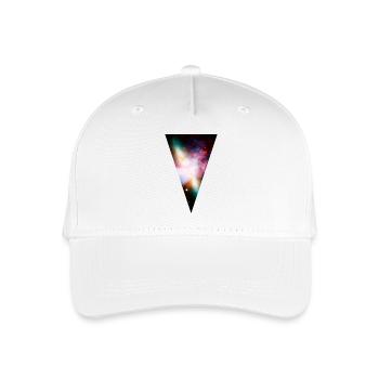 Dreieck - Kinder Bio Basecap - Weiß - Vorne