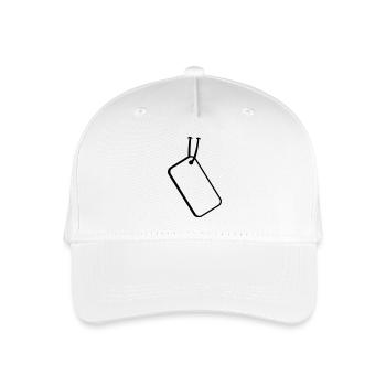 Price Tag - Kinder Bio Basecap - Weiß - Vorne