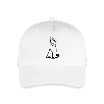 Sänger - Kinder Bio Basecap - Weiß - Vorne