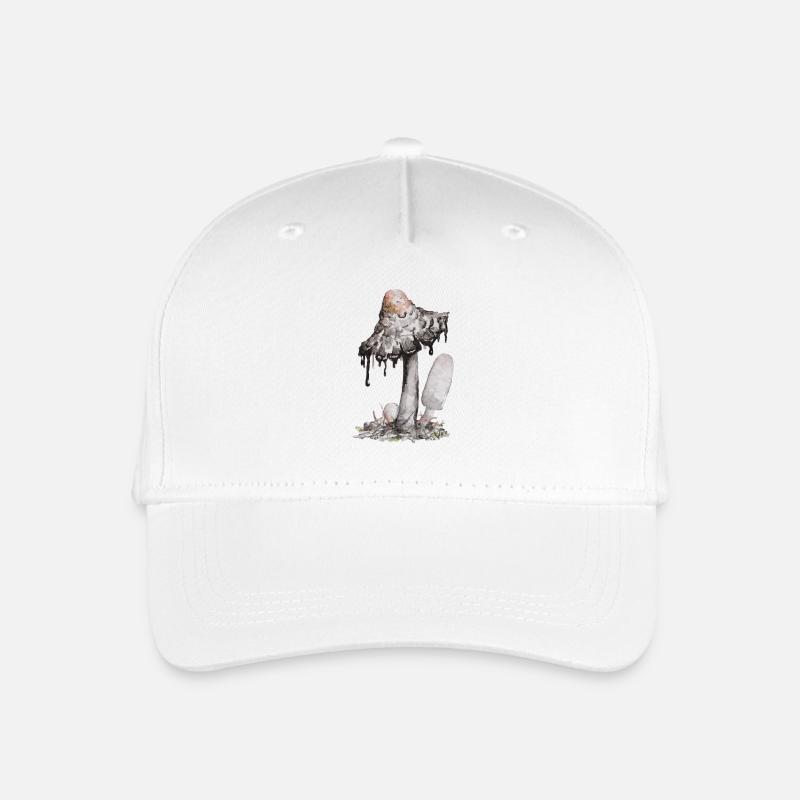 Tintenpilz - Kinder Bio Basecap - Weiß