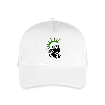 Punk - Organic Kids’ Baseball Cap - white - Front