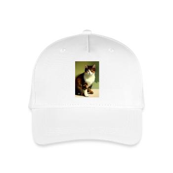 Photo de chats - Casquette de baseball bio Enfant - blanc - Devant