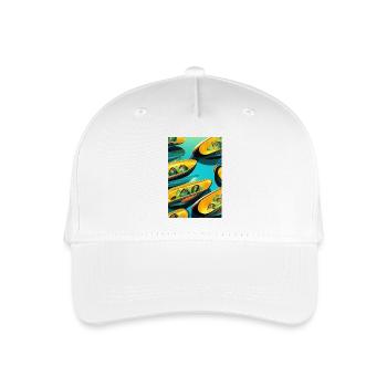 Muscheln - Kinder Bio Basecap - Weiß - Vorne