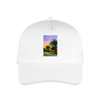 Arabische Wüste - Kinder Bio Basecap - Weiß - Vorne