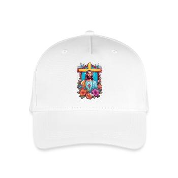 Jesus Christ - Organic Kids’ Baseball Cap - white - Front
