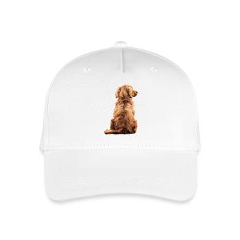 Golden Retriever - Organic Kids’ Baseball Cap - white - Front
