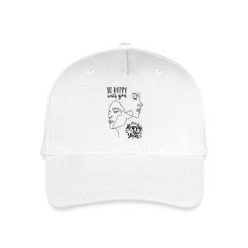 happy new year 2025 - Casquette de baseball bio Enfant - blanc - Devant