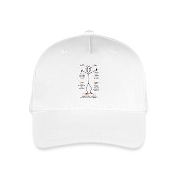 Das ist Tildas Leidenschaft - Kinder Bio Basecap - Weiß - Vorne