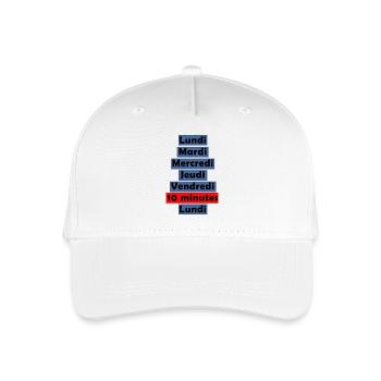 The week in 10 minutes - Organic Kids’ Baseball Cap - white - Front