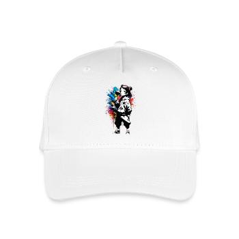 Street Art Fille 23247 - Casquette de baseball bio Enfant - blanc - Devant