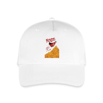 Ketchup to the Rescue - Organic Kids’ Baseball Cap - white - Front