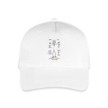 Visionary Elli - Kinder Bio Basecap - Weiß - Vorne