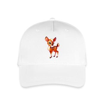 Fawn - Organic Kids’ Baseball Cap - white - Front