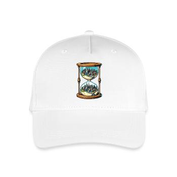 La ville du sablier - Casquette de baseball bio Enfant - blanc - Devant
