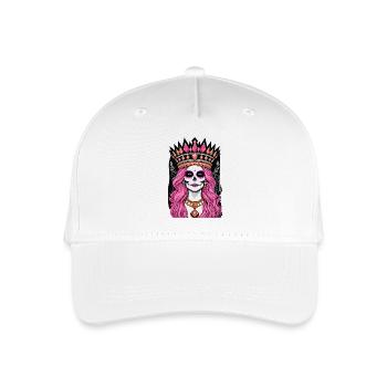 Königin der Edelsteine - Illustration - Kinder Bio Basecap - Weiß - Vorne
