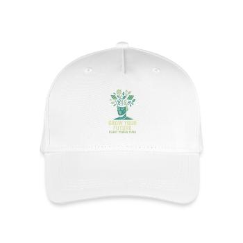 Grow Your Future - Organic Kids’ Baseball Cap - white - Front