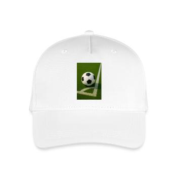 Sport - Football - Organic Kids’ Baseball Cap - white - Front