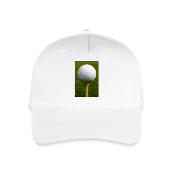 Sport - Balle de golf - Casquette de baseball bio Enfant - blanc - Devant