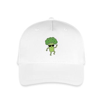 Brocoli frais - Casquette de baseball bio Enfant - blanc - Devant