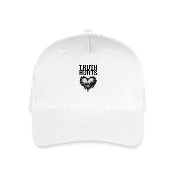 TRUTH HURTS - Kinder Bio Basecap - Weiß - Vorne
