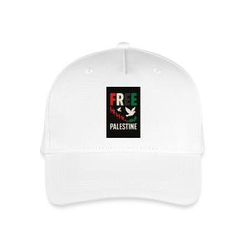 Frieden für Palästina Umweltbewusstes Design - Kinder Bio Basecap - Weiß - Vorne