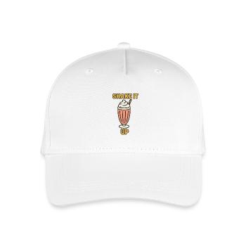 Shake it up Motivational Design - Kinder Bio Basecap - Weiß - Vorne