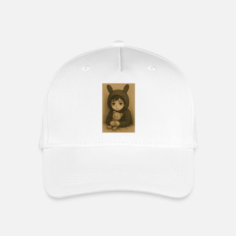 « Riku » - Casquette de baseball bio Enfant - blanc