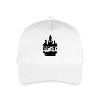 Göttingen Stadt des Wissens - Kinder Bio Basecap - Weiß - Vorne