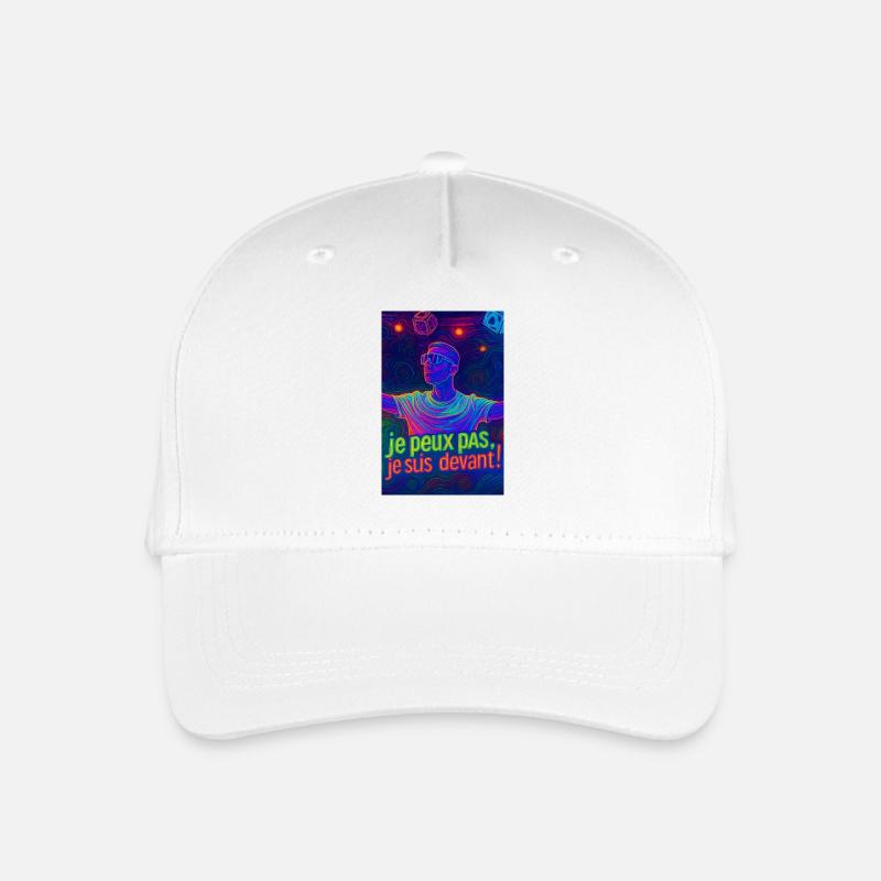 techno - Organic Kids’ Baseball Cap - white