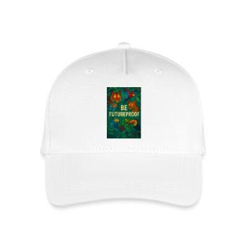 Seien Sie zukunftssicher - Kinder Bio Basecap - Weiß - Vorne